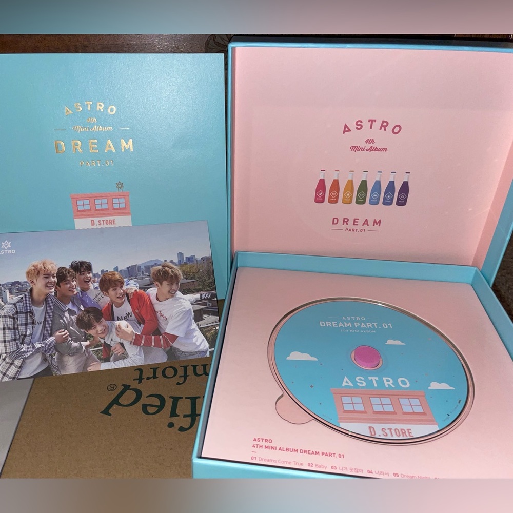 OFFICIAL ASTRO 4TH MINI ALBUM DREAM PT. 01